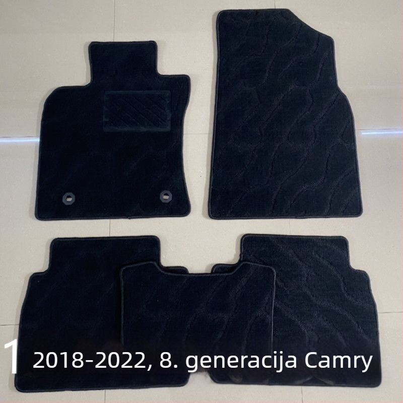 Podne prostirke Toyota Camry 9. generacije (vozač) — dedikovana zaštita vozila, prilagodljivo, materijal: Drugo, stil podova: Drugo, bez logotipa