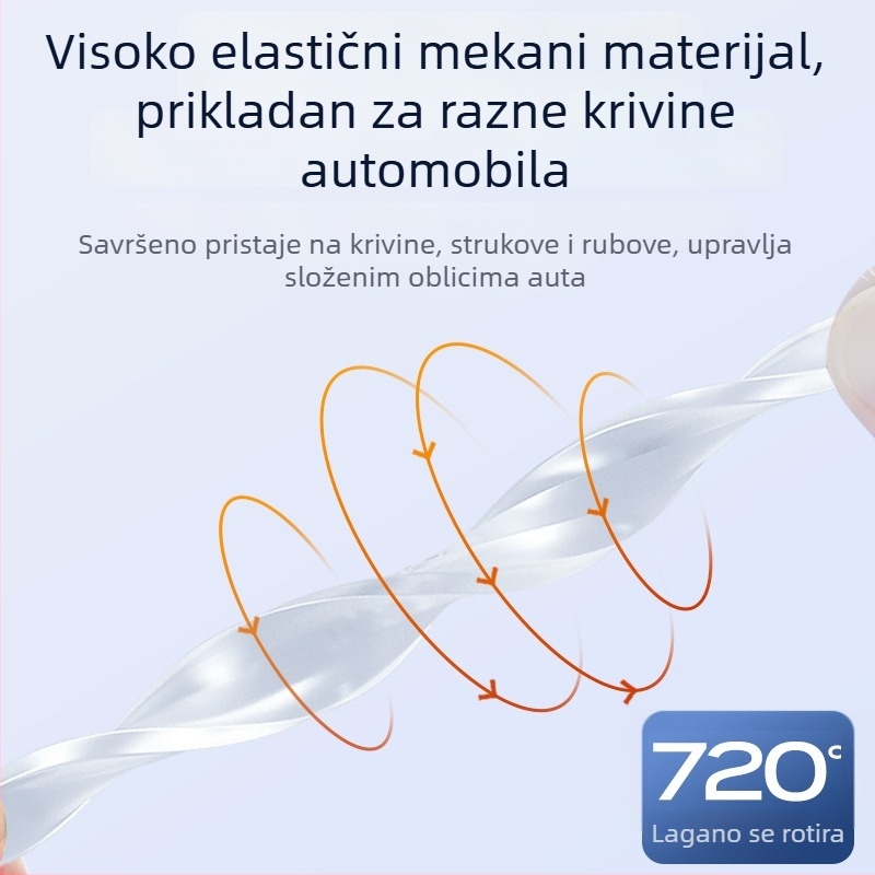 Zaštitni pojas branika automobila – PU traka protiv ogrebotina, model siii, kompatibilnost s općim modelom, prilagodba dostupna
