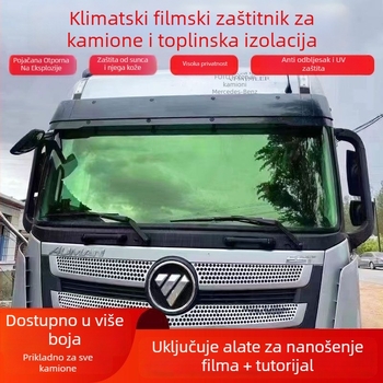 Film za prozore kamiona: zaštita od sunca i toplinska izolacija, samoljepljivi, otporan na udarce