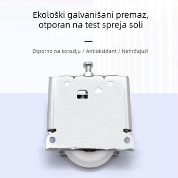 Kladka za garderobu, Model 6001, Q235 čelik, Nylon ležaj, Za garderobu