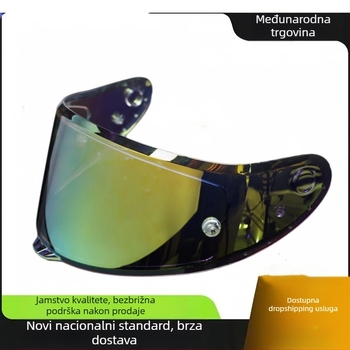 Leće za kacigu s anti-fog filmom, UV zaštita dan/noć, noćni vid Aurora za vožnju biciklom