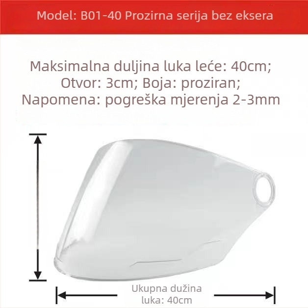 Snap-on vizir za Harley kacigu – za punu licu, zaštita od sunca i vjetra, anti-fog