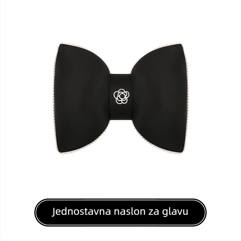 Auto jastučnica za zimu — pliš površina, punjenje od svilenih vlakana, ravni dizajn s karikaturalnim stilom, prilagodljivo, brend Pexide