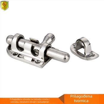 Brava od nehrđajućeg čelika za brodove 110×38 mm, teške konstrukcije, ogledno polirana površina 316/314