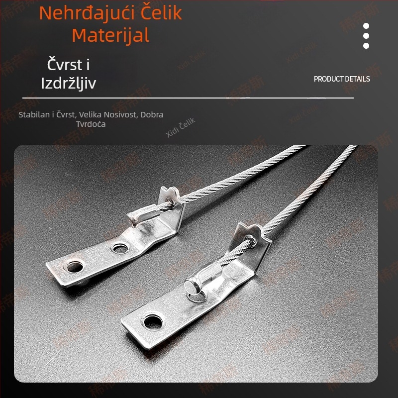 Didith 304 nehrđajući čelik antipadajuće užad za okov vrata i prozora – moderan i jednostavan dizajn