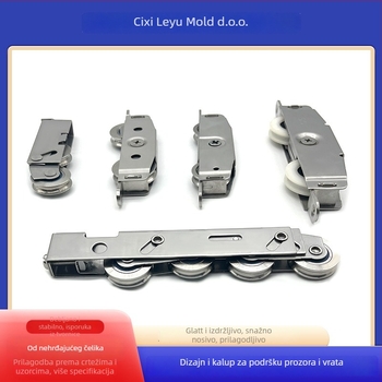 Rola za vrata i prozore – 304 nehrđajući čelik, model QYHL-22, nosivost 80 kg, za klizne prozore