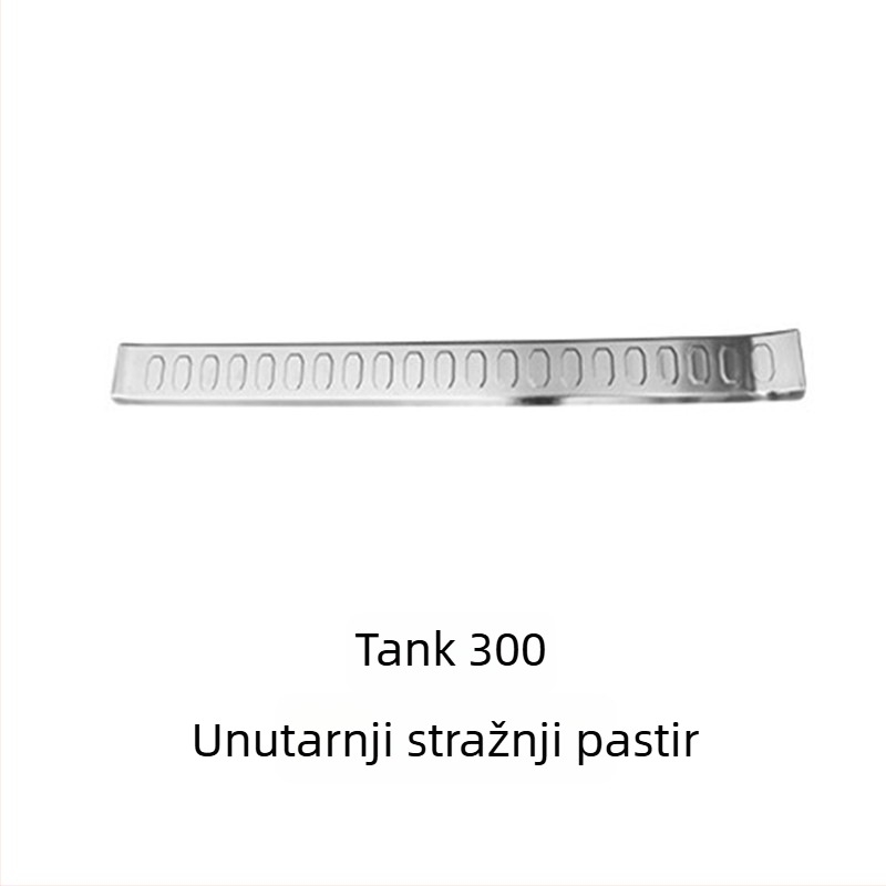 Fender TK-3265 za Tank 300 – nehrđajući čelik stražnja zaštitna ploča prtljažnika i pedal dobrodošlice