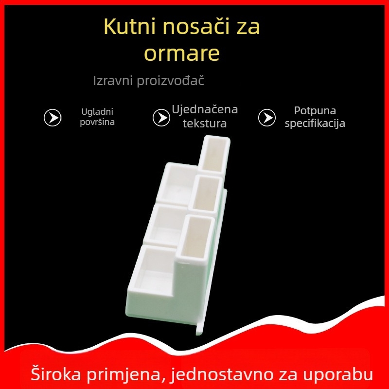 Kutni spoj za ogledni ormar | Plastika | Kaiyang marka | Za ormariće | Moderan jednostavan stil