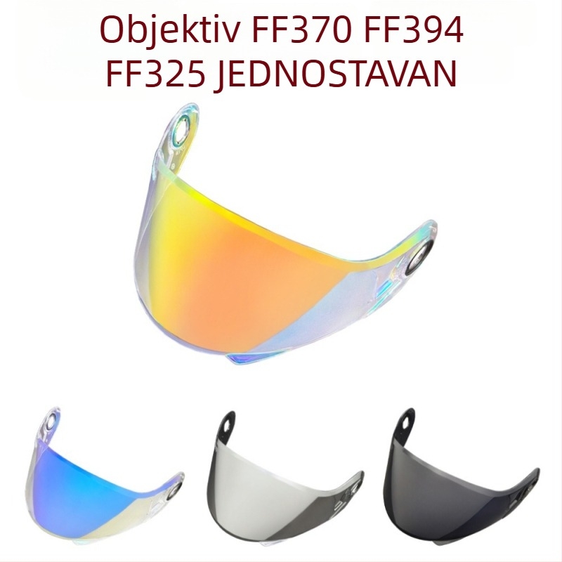 Štitnik vizira kacige FF370/FF394/FF325 – HD oštrina, UV zaštita, otpornost na vjetar i prašinu