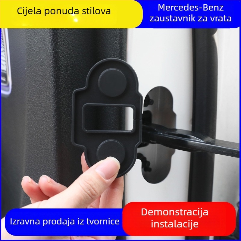 Silikonski poklopac brave vrata za Mercedes-Benz E-Class, C-Class i GLC (23-24) - Huangku