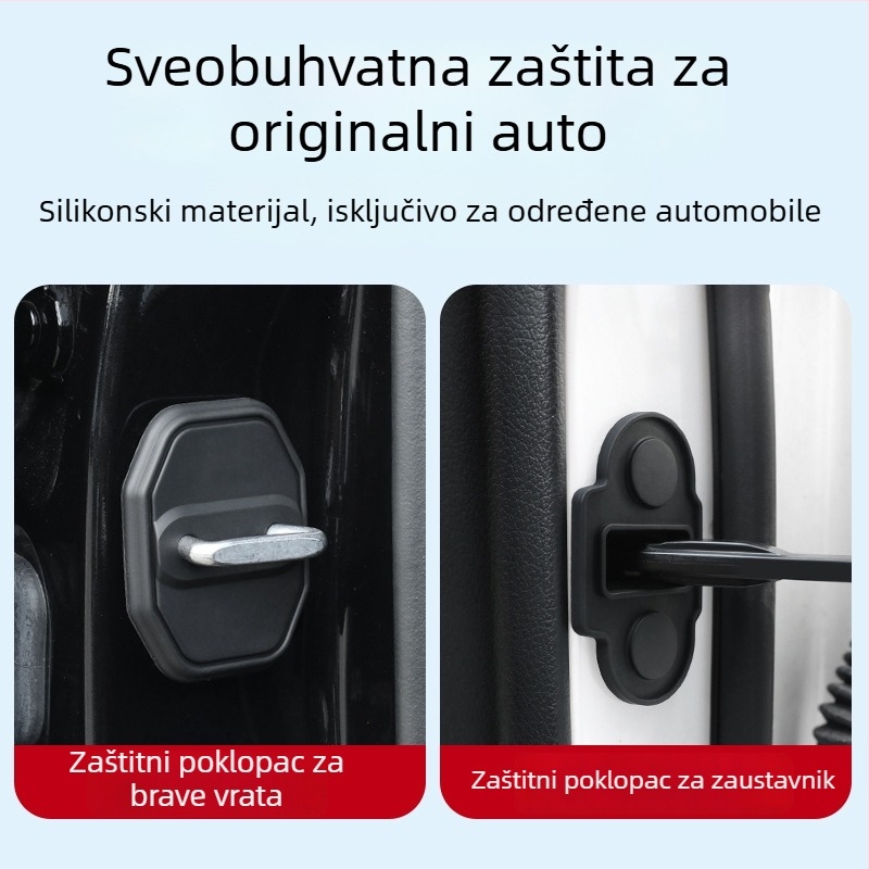 Silikonski poklopac brave vrata za Mercedes-Benz E-Class, C-Class i GLC (23-24) - Huangku