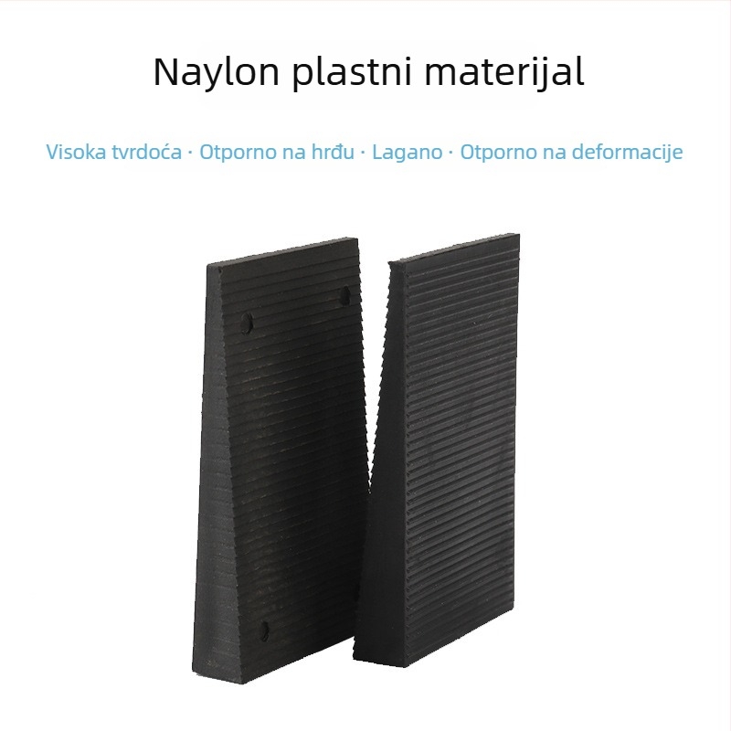 Brtvljenje stakla za vrata i prozore s nagibnim podesivim distancijem i plastičnom podlogom za staklo