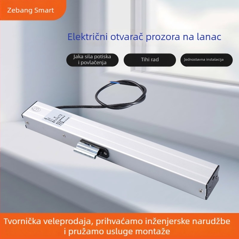 Zebang Intelligence Električni lančani otvarač prozora za skylight – aluminijski, pametan