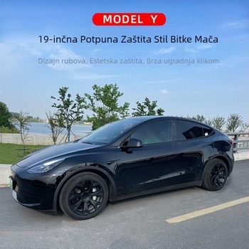 Tomahawk poklopac središnje felge Tesla Model Y, PC+ABS materijal, podrijetlo Kina