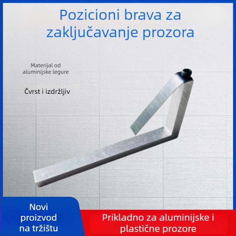 Lokalizator točaka zaključavanja za termoizolirane prozore — alat za montažu bez bušenja