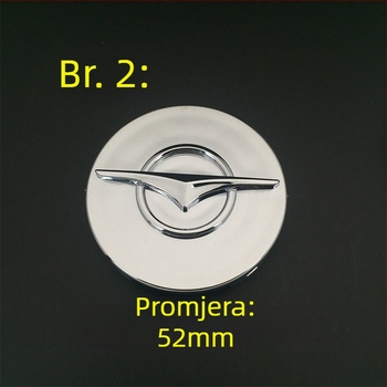Središnji poklop kotača za Haima 3 (druga i treća generacija) – Zhenfeike ABS, prilagodljiva obrada