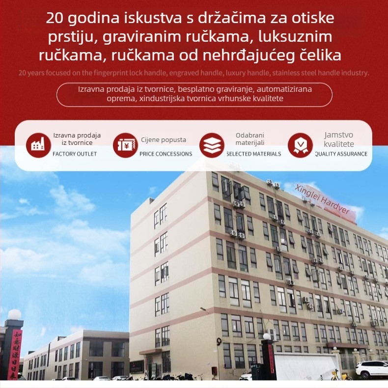 Kuka za vrata za dvostruka vrata – imitacija jade, uložak od abalona školjke, za hotele i vile, model 10228, branda Xing Lei