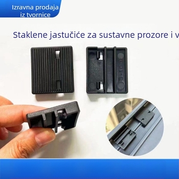 Univerzalni klipovi za okvir prozora sa staklenom podlogom, pričvršćivanje klipsama, za sustav prozora i vrata