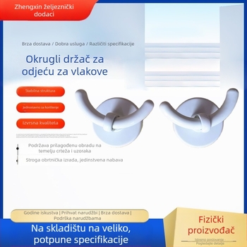 Vješalice za kapute za vlakove - aluminijska legura, premaz sprejem, model 000, za vješanje teških predmeta