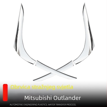 Xiao Le Wang ABS ukrasna letva za stražnje svjetlo Mitsubishi Outlander (16-22)