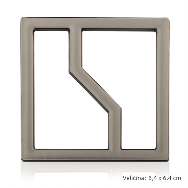Naljepnice za karoseriju automobila | Metalni 3D elektroplakirani logo za bočno trokutasto staklo; Materijal: 3D stereo naljepnice; Uzorak: Brand LOGO; Ugradnja: ljepilo