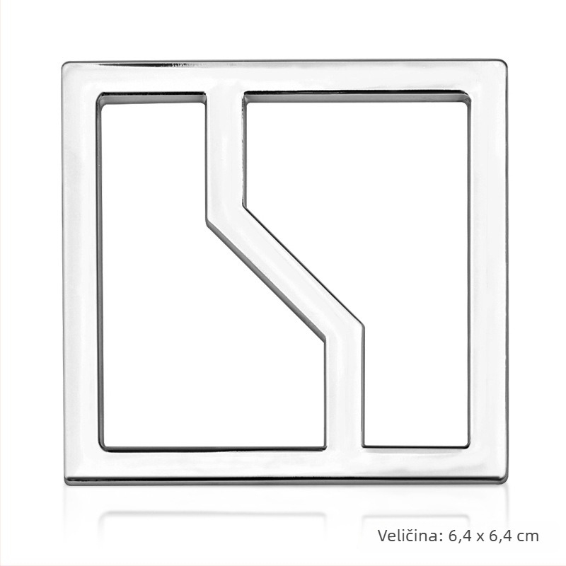Naljepnice za karoseriju automobila | Metalni 3D elektroplakirani logo za bočno trokutasto staklo; Materijal: 3D stereo naljepnice; Uzorak: Brand LOGO; Ugradnja: ljepilo