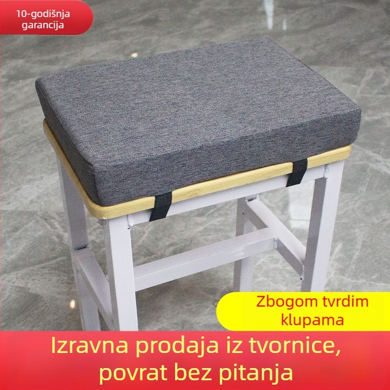 Jastuk za sjedenje za školski stol, debeli pjenasti jastuk, za sve sezone, udoban i neklizajući