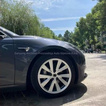 Kape za kotače za Tesla Model 3 – Yaskawa ABS+PC, potpuno pokrivanje rubova, porijeklo Jiangsu