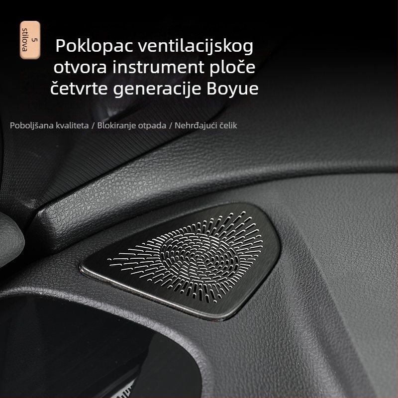 Zaštitne navlake za bočne otvore klimatizacije na instrumentnoj ploči za 4. generaciju Boyue L