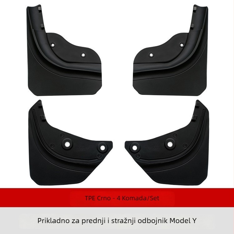 Tesla Model Y Prednji blatnik za kotač – specijalni plastični blatnik, 2021–