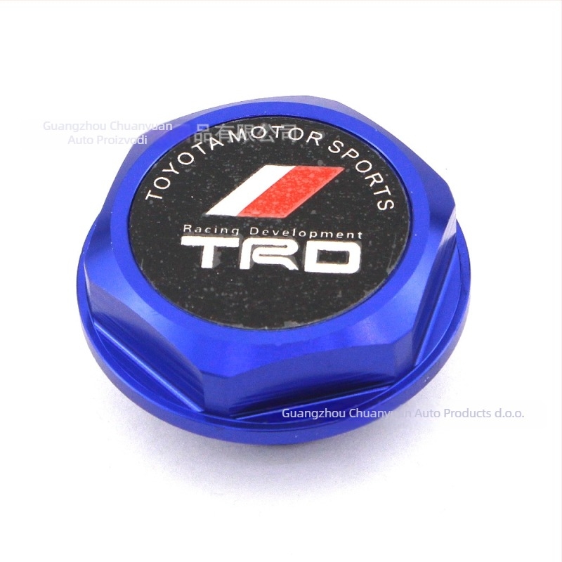 TR-modificirani poklop za ulje za Toyota vozila, aluminijska legura, otporan na visoke temperature, nepropusni poklop spremnika goriva