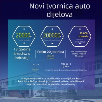 AMP-Z ABS Naljepnica za obrve svjetala Ford Fiesta Mk6/Mk7 (2008-2012) – ljepilo za montažu