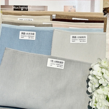 Zavjese s Chenilleom na prednjoj strani i lanenom stražnjem dijelu, zatemnjivanje 71–90%, toplinska izolacija i zaštita od sunca, debeli