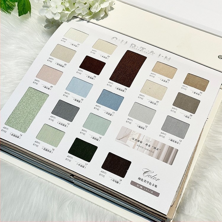 Zavjese s Chenilleom na prednjoj strani i lanenom stražnjem dijelu, zatemnjivanje 71–90%, toplinska izolacija i zaštita od sunca, debeli