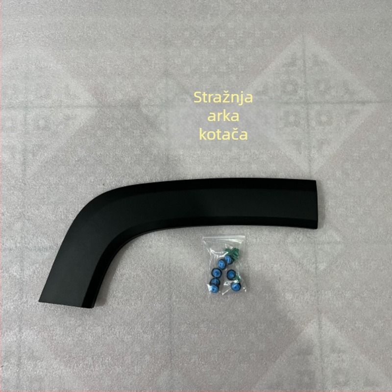 Proširenje obrva kotača od nehrđajućeg čelika za Jeep Renegade – prednje i stražnje, model Freeman, OEM stil