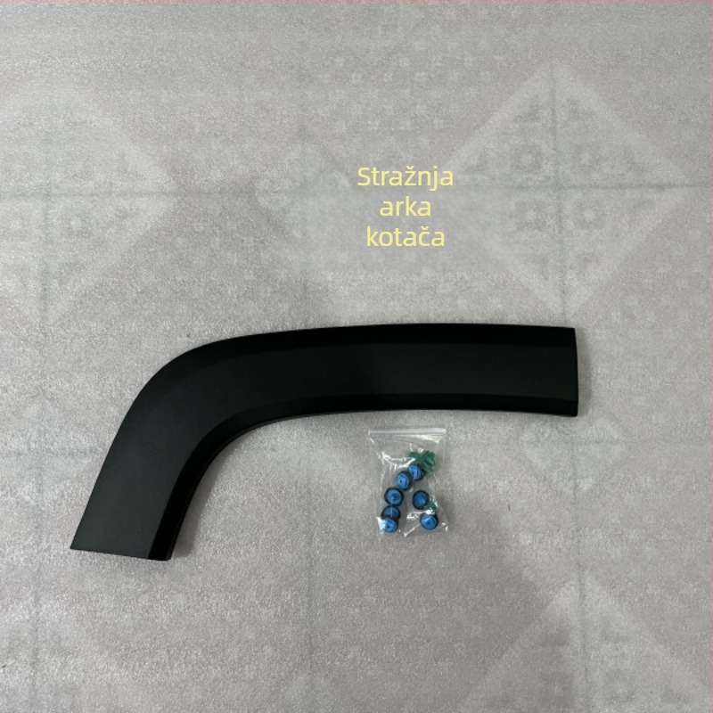 Proširenje obrva kotača od nehrđajućeg čelika za Jeep Renegade – prednje i stražnje, model Freeman, OEM stil