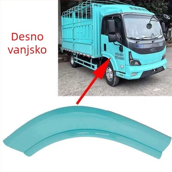 Set obložnih pločica za kalnički luk i donji rub vrata za Isuzu Qingling New Energy EVM100/EVM600