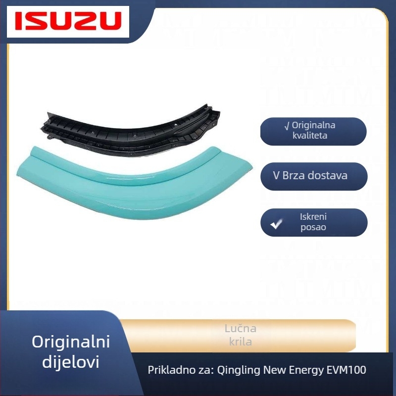 Set obložnih pločica za kalnički luk i donji rub vrata za Isuzu Qingling New Energy EVM100/EVM600