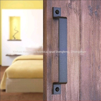 Drška za barn vrata za spavaću sobu, kovina, moderni minimalistični stil, model OS-023