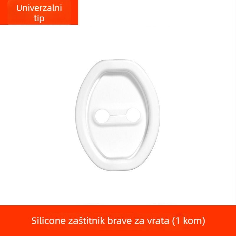 Silikonska podložna za kvaku vrata s amortizacijom, zaštitni pokrov protiv hrđe, unutarnja dekoracija, dodaci za modifikaciju automobila