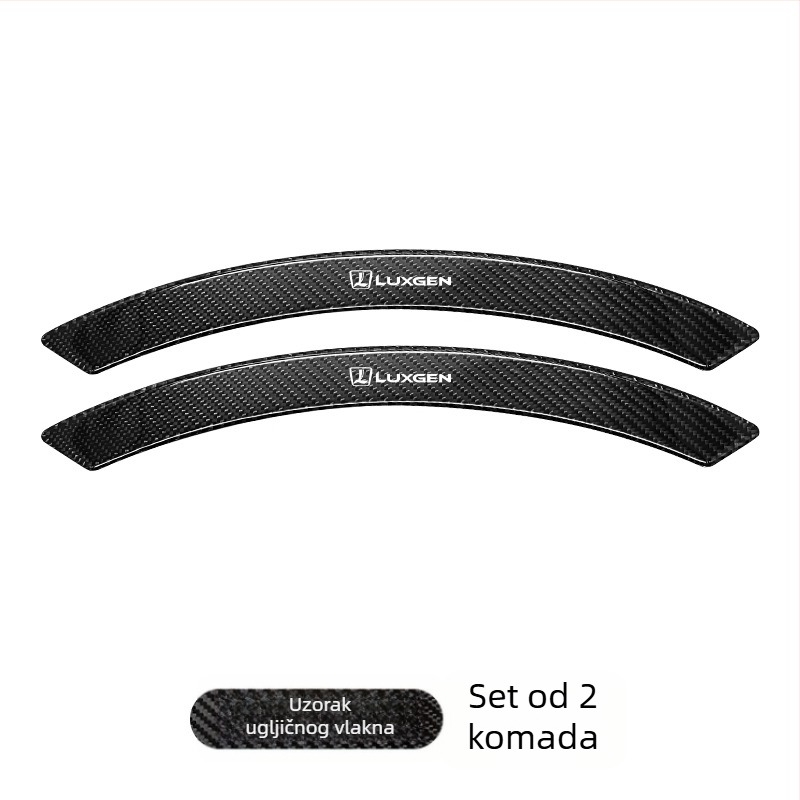 Karbonski obrubnik za kotače i traka za zaštitu od sudara za automobil, model BYLM, podrijetlo Guangzhou, kompozitni materijali, moguć prilagodba