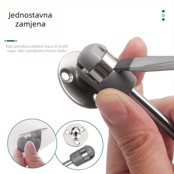 GY09 Pneumatska plinska amortizacija za vrata i ladice namještaja | Materijal: hladno valjani čelik + najlon | Brand Golden Handle | Moderna minimalistička stil | za vrata i ladice namještaja