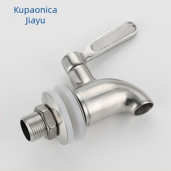 Nehrđajući čelični ventil za bačvu, model 2023, horizontalna ugradnja, radna temperatura 100°C, nazivni tlak 5 bar