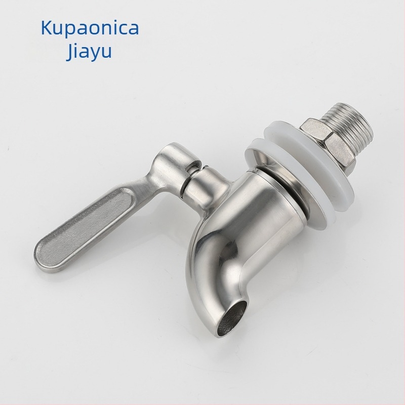 Nehrđajući čelični ventil za bačvu, model 2023, horizontalna ugradnja, radna temperatura 100°C, nazivni tlak 5 bar