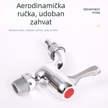 Kuhinjski slavina s magnetskom funkcijom, model SLT400, promjer ulaza/izlaza 15 mm, ugradnja u zid, ABS premaz
