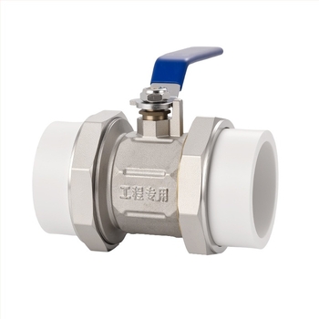 Kuglični ventil od mesinga PPR, dvostruka glava spoja, čvrsta konstrukcija, ručno upravljanje, za toplu i hladnu vodu, industrijska klasa, PPR25 mesing brzo otvaranje, PPR32 dvostruka glava, PPR20 dvostruko zavarivanje