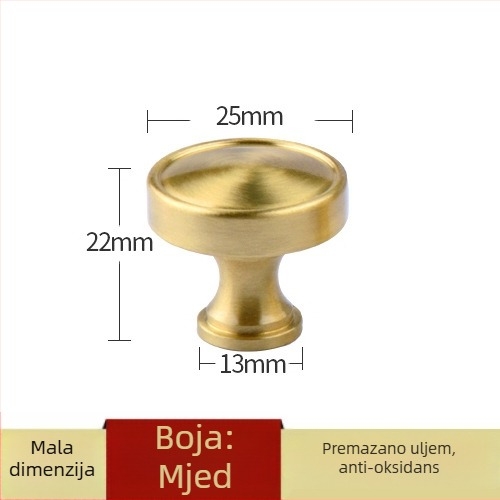 Bakrena ručica za ladice i vrata ormarića, Model A1-05, za ladice i vrata, Novi kineski stil, Moderni minimalistički, Lagani luksuz