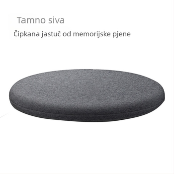 Japanski tatami jastuk od memorijske pjene, okrugli jastuk od pletene pamuka, Muji stil