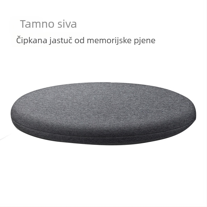 Japanski tatami jastuk od memorijske pjene, okrugli jastuk od pletene pamuka, Muji stil
