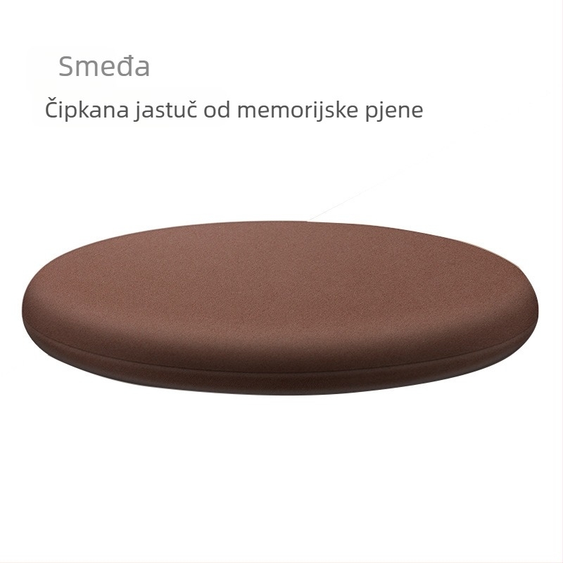 Japanski tatami jastuk od memorijske pjene, okrugli jastuk od pletene pamuka, Muji stil
